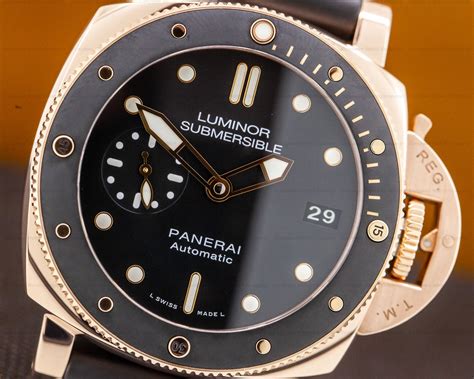 panerai rose|Panerai submersible 42mm price.